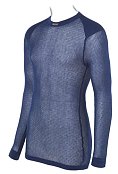 Triko s dlouhým rukávem BRYNJE SUPER THERMO SHIRT W/INLAY navy M