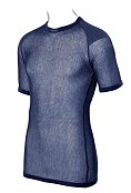 Triko s krátkým rukávem BRYNJE SUPER THERMO T-SHIRT W/INLAY navy M
