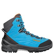 Dětské kotníkové boty LOWA CADIN GTX MID JR turqoise/flame EU 38
