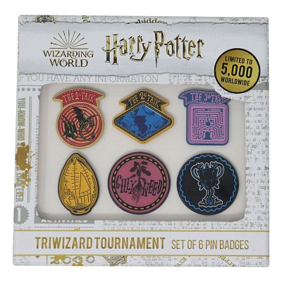 Harry Potter Pin Badge 6-Pack Triwizard Tournament Limited Edition
