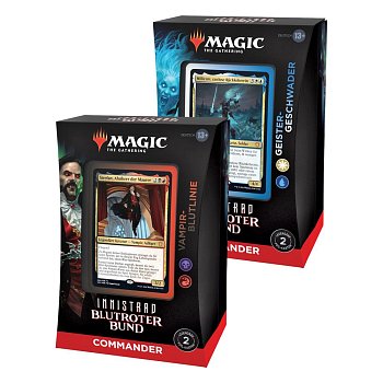 Magic the Gathering Innistrad: Blutroter Bund Commander Decks Display (4) german