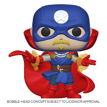 Marvel Infinity Warps POP! Vinyl Figure Soldier Supreme 9 cm