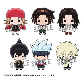 Shaman King Chokorin Mascot Series Trading Figure 5 cm Assortment (6)