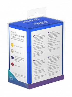 Ultimate Guard Boulder™ Deck Case 60+ Standard Size Sapphire