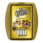 World Football Card Game Top Trumps Quiz in Metal box *German Version*