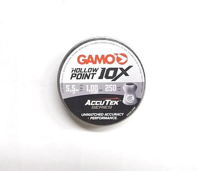Diabolo GAMO AccuTek Hollow Point 5,5 mm 250 ks