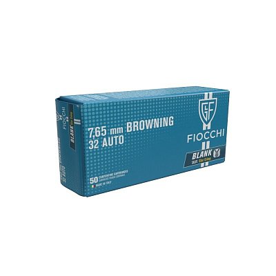Nábojka FIOCCHI 7,65 Brow. Blank 50 ks