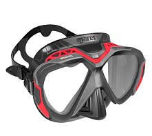 MARES Tauchmaske X-WIRE Schwarz - Rot