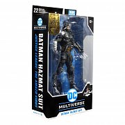 DC Multiverse Actionfigur Batman Hazmat Suit Gold Label Light Up Batman Symbol 18 cm