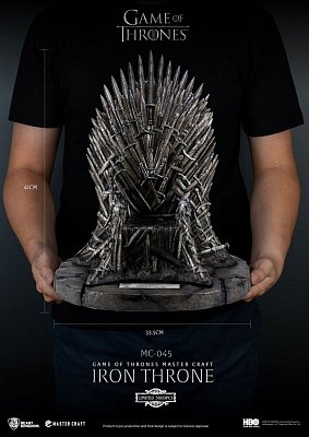 Game of Thrones Master Craft Statue Eiserner Thron 41 cm