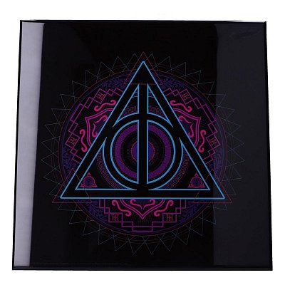 Harry Potter Crystal Clear Picture Wanddekoration Deathly Hallows 32 x 32 cm