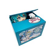 Hatsune Miku GT Project PVC Spardose mit Sound Racing Miku 2021 Ver. Chatting Bank 007 12 cm