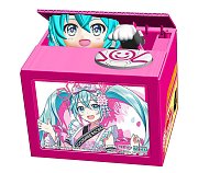 Hatsune Miku GT Project PVC Spardose mit Sound Racing Miku 2021 Ver. Chatting Bank 008 12 cm