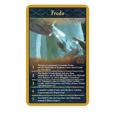 Herr der Ringe Kartenspiel Quiz in Metallbox *Deutsche Version*
