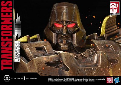 Transformers: G1 Statue Megatron Antique Gold 60 cm