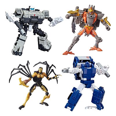 Transformers Generations War for Cybertron: Kingdom Actionfiguren 14 cm Deluxe Class 2021 Wave 6 Sortiment (8)