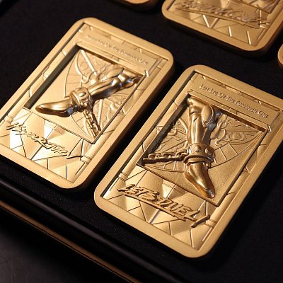 Yu-Gi-Oh! Metallbarren 5er-Set Exodia the Forbidden One Limited Edition (vergoldet)