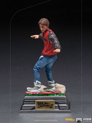 Zurück in die Zukunft II Art Scale Statue 1/10 Marty McFly on Hoverboard 22 cm