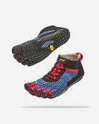 Prstové boty VIBRAM FIVEFINGERS V-TREK denim/red EU 44
