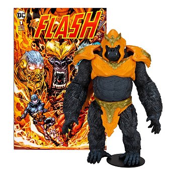 DC Direct Page Punchers Megafigs Action Figure Gorilla Grodd (The Flash Comic) 30 cm