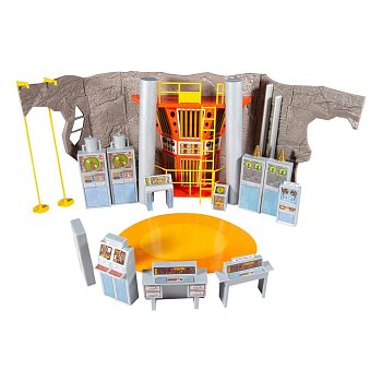 DC Retro Playset Batman 66 Batcave - Damaged packaging