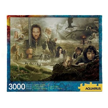 Lord of the Rings Jigsaw Puzzle Triptych (1000 pieces)