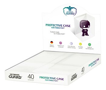 Ultimate Guard Protective Case for Funko POP! Figures in Counter-Top Display (40)