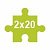 Puzzle 2x20 dílků