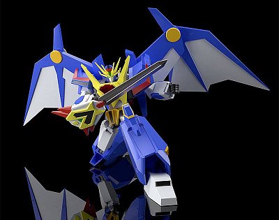 Absolutely Invincible Raijin-Oh Moderoid Plastic Model Kit Bakuryu-Oh 16 cm