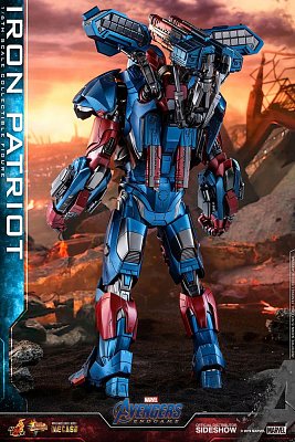 Avengers: Endgame Movie Masterpiece Series Diecast Action Figure 1/6 Iron Patriot 32 cm