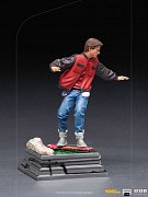 Back to the Future II Art Scale Statue 1/10 Marty McFly on Hoverboard 22 cm