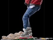 Back to the Future II Art Scale Statue 1/10 Marty McFly on Hoverboard 22 cm