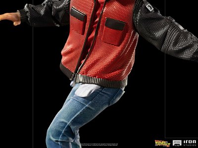 Back to the Future II Art Scale Statue 1/10 Marty McFly on Hoverboard 22 cm