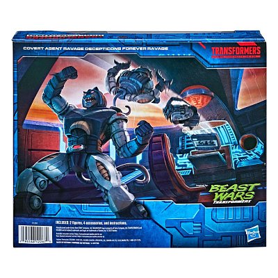 Beast Wars: Transformers WFC Deluxe Action Figures Covert Agent Ravage & Decepticon Forever Ravage