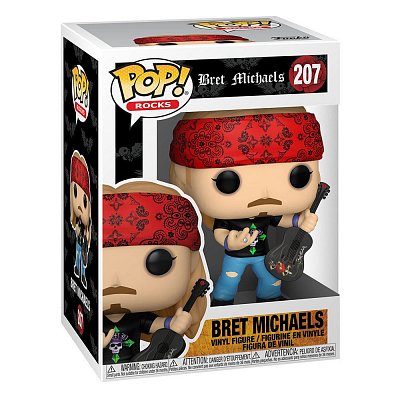 Bret Michaels POP! Rocks Vinyl Figures Bret Michaels 9 cm Assortment (6)