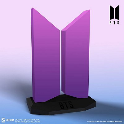 BTS Statue The Color of Love Edition Logo 18 cm