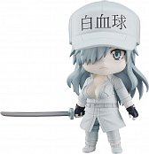 Cells at Work! Code Black Nendoroid Action Figure White Blood Cell Neutrophil 1196 10 cm