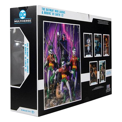 DC Action Figure Collector Multipack The Batman Who Laughs with the Robins of Earth 18 cm