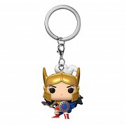 DC Comics Pocket POP! Vinyl Keychains 4 cm WW 80th - WW (Challenge Of The Gods) Display (12)