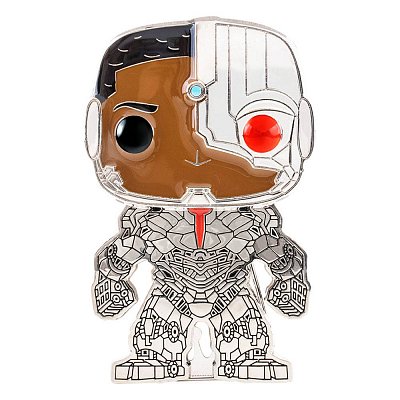 DC Comics POP! Enamel Pin Cyborg 10 cm