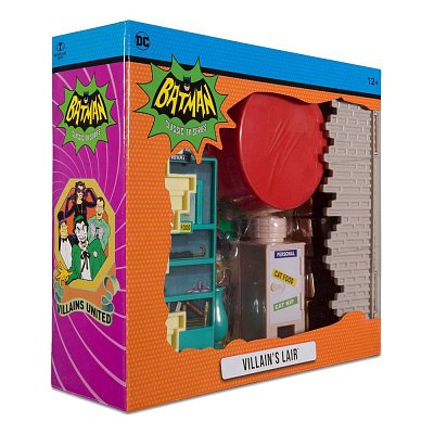 DC Retro Playset Batman 66 Villains Lair