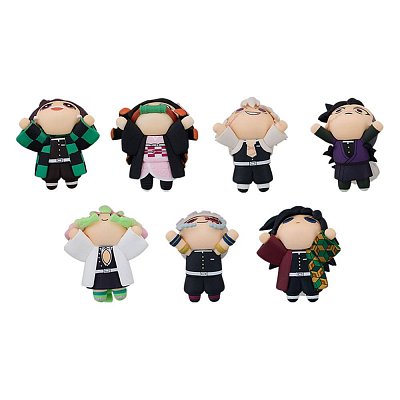 Demon Slayer: Kimetsu no Yaiba Puchi PVC Trading Figure 7-Pack Puchitto Lay-Down Set 1 3 cm