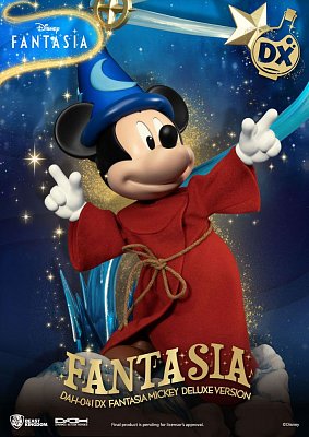 Disney Classic Dynamic 8ction Heroes Action Figure 1/9 Mickey Fantasia Deluxe Version 21 cm