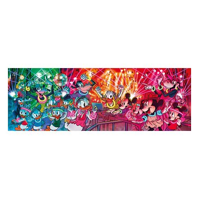 Disney Panorama Jigsaw Puzzle Disco with DJ Mickey (1000 pieces)
