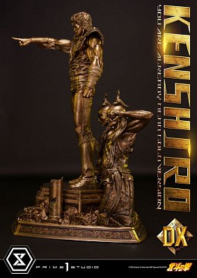 Fist of the North Star Statue 1/4 Kenshiro You Are Already Dead Deluxe Gold Version 71 cm