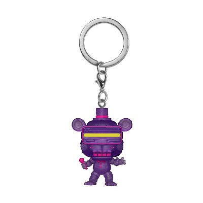 Five Nights at Freddy\'s Pocket POP! Vinyl Keychains 4 cm Freddy w/S7 Display (12)