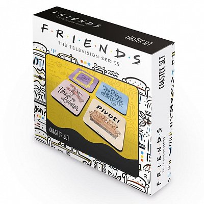 Friends Coaster 4-Pack Quotes