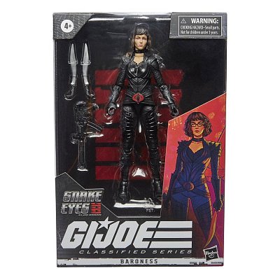 G.I. Joe Classified Series Snake Eyes: G.I. Joe Origins Action Figures 2021 Wave 4 Assortment (6) - Damaged packaging