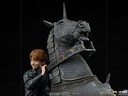 Harry Potter Deluxe Art Scale Statue 1/10 Ron Weasley at the Wizard Chess 35 cm