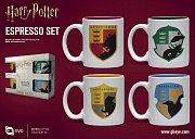 Harry Potter Espresso Mugs 4-Pack House Pride